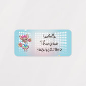 Leuke kleurrijke franchise passieve school geest labels (Design 2)