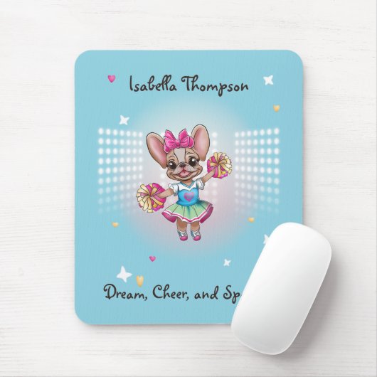 Leuke kleurrijke franchise passieve school geest muismat (Met muis)