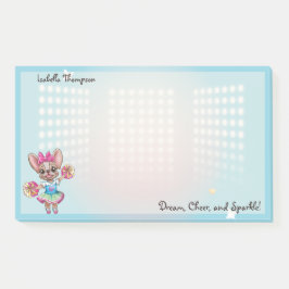 Leuke kleurrijke franchise passieve school geest post-it® notes