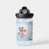 Leuke kleurrijke franchise passieve school geest waterfles (Voorkant)