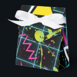 Leuke Kleurrijke Funky Koele 80's Verjaardagsfeest Bedankdoosjes<br><div class="desc">Op maat gemaakt voor elk evenement. Overeenkomende artikelen beschikbaar.</div>