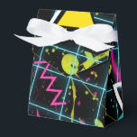 Leuke Kleurrijke Funky Koele 80's Verjaardagsfeest Bedankdoosjes<br><div class="desc">Op maat gemaakt voor elk evenement. Overeenkomende artikelen beschikbaar.</div>