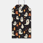 Leuke kleurrijke geesten gepersonaliseerd Happy Ha Cadeaulabel (Achterkant)