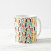 Leuke Kleurrijke Geesten Halloween Koffiemok (Voorkant rechts)