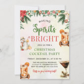 Leuke kleurrijke geesten maken Bright Christmas Pa Kaart (Voorkant)