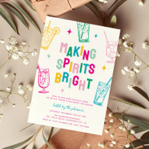 Leuke kleurrijke geesten maken Bright Christmas Pa