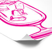 Leuke kleurrijke geesten maken 'Bright' Kerstmis Perfect Poster (Hoek)