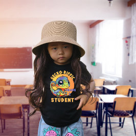 Leuke kleurrijke gekko school jaarnaam gekko-rific t-shirt