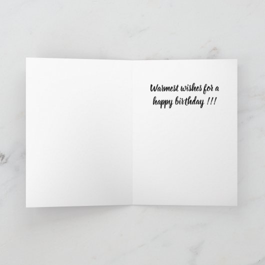 Leuke kleurrijke gelukkige verjaardag voor u kaart (Binnen)