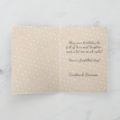 Leuke Kleurrijke Gestippelde Felicitaties voor Ied Kaart (Binnen)