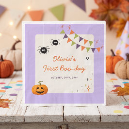 Leuke Kleurrijke Halloween Verjaardag Servetten