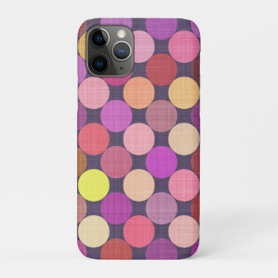 Leuke kleurrijke hedendaagse Polka Dots Art Patter Case-Mate iPhone Case