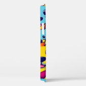 Leuke kleurrijke honden gelukkige honden Case-Mate iPhone case (Achterkant / Rechts)