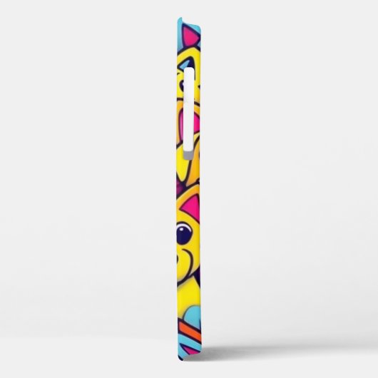 Leuke kleurrijke honden gelukkige honden Case-Mate iPhone case (Achterkant / Links)