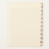 Leuke Kleurrijke Kinderen ABC Engels Leren Planner (Achterkant)