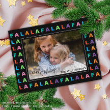 Leuke Kleurrijke Klassieker FA LA LA LA Feestseizo