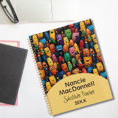 Leuke Kleurrijke Leraar Tutoring Pen Patroon Planner