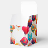 Leuke kleurrijke lolly's bedankdoosjes (Geopend)