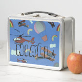 Leuke kleurrijke luchtvaart gepersonaliseerd (In situ)