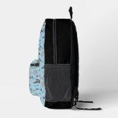 Leuke kleurrijke luchtvaart gepersonaliseerd bedrukte rugzak (Rechts)