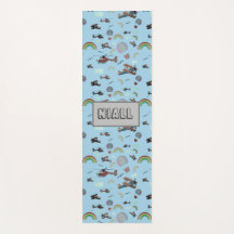 Leuke kleurrijke luchtvaart gepersonaliseerd