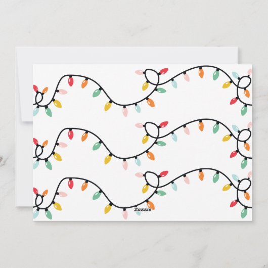 leuke kleurrijke luiaard kerst feestdagenkaart (Achterkant)