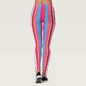 Leuke Kleurrijke Multi Strepen Leggings (Achterkant)