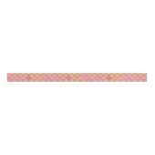 Leuke kleurrijke Ombre Pastel Zeemeermin patroon Grosgrain Lint (Voorkant)