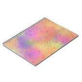 Leuke kleurrijke Ombre Pastel Zeemeermin patroon Notitieboek (Linkerzijde)