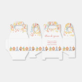 Leuke kleurrijke Party Dieren Safari Verjaardag Bedankdoosjes (Uitgevouwen)