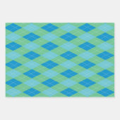 Leuke kleurrijke patronen inpakpapier set (Voorkant)