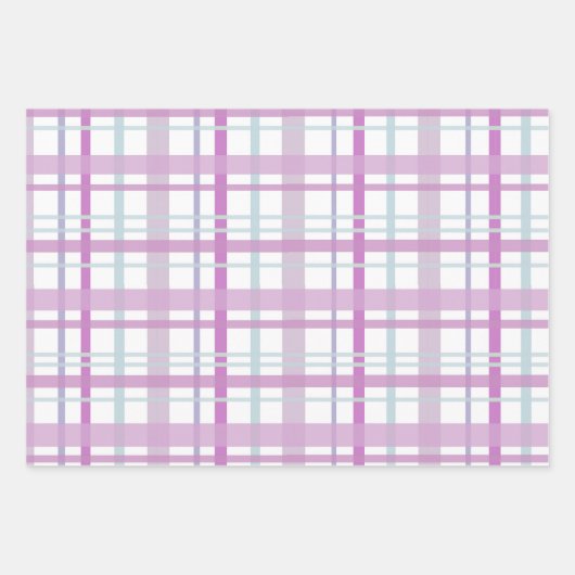 Leuke kleurrijke patronen inpakpapier set (Voorkant 2)