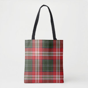 Leuke Kleurrijke Plaid Canvas tassen