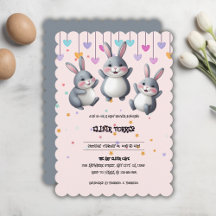 Leuke kleurrijke Schattigee Hoppers Bunny Baby sho