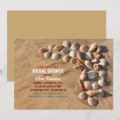 Leuke kleurrijke Seashells Beach vrijgezellenfeest Kaart (Voorkant / Achterkant)