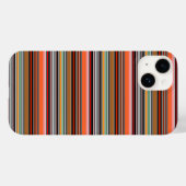 Leuke kleurrijke strepen Case-Mate iPhone case (Achterkant (horizontaal))