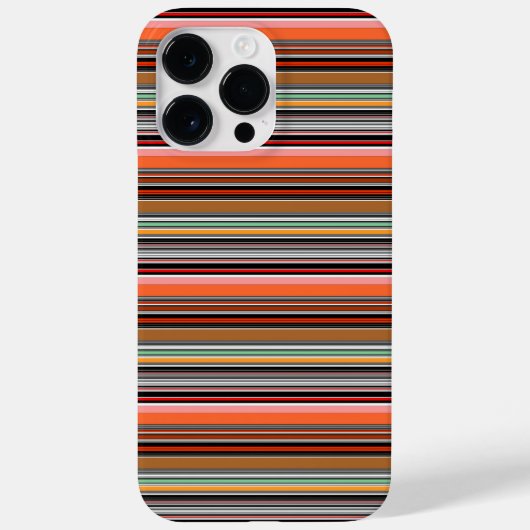 Leuke kleurrijke strepen Case-Mate iPhone case (Achterkant)