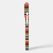 Leuke kleurrijke strepen Case-Mate iPhone case (Achterkant / Links)