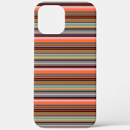 Leuke kleurrijke strepen Case-Mate iPhone case (Achterkant)