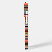 Leuke kleurrijke strepen Case-Mate iPhone case (Achterkant / Links)