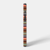Leuke kleurrijke strepen iPhone hoesje (Linkerkant)