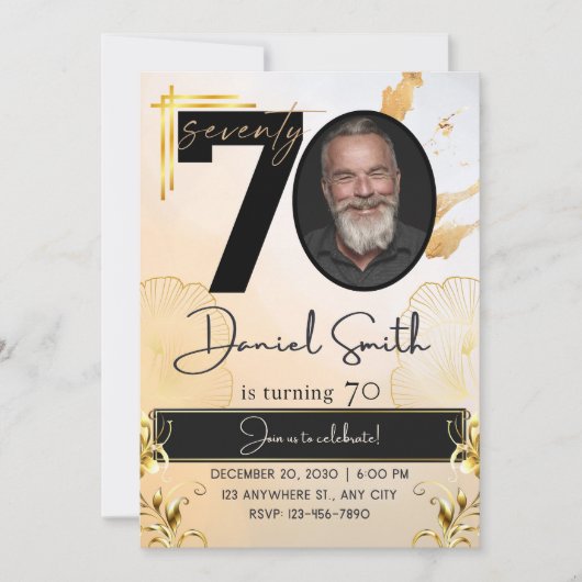 Leuke kleurrijke verjaardagsuitnodiging - Perfect Kaart (Voorkant)