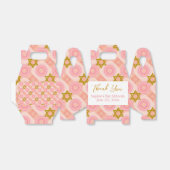 Leuke kleurrijke vleermuis mitzvah traktatie/gunst bedankdoosjes (Uitgevouwen)