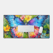 Leuke kleurrijke vlinder illustratie bureaumat (Keyboard & Muis)