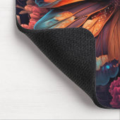 Leuke kleurrijke vlinder illustratie muismat (Hoek)