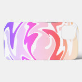 Leuke kleurrijke vloeibare werveling Case-Mate iPhone case (Achterkant (horizontaal))