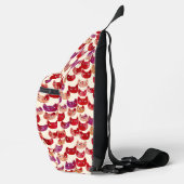Leuke kleurrijke Waterverf Cat Pattern Sling Bag (Rechts)