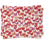 Leuke kleurrijke Waterverf Cat Pattern Tissuepapier