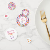 Leuke kleurrijke Waterverf Paint Blots Kids Verjaa Confetti (Groep)