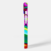 Leuke Kleurrijke Whimsical Volkskunst Case-Mate iPhone Case (Achterkant / Links)